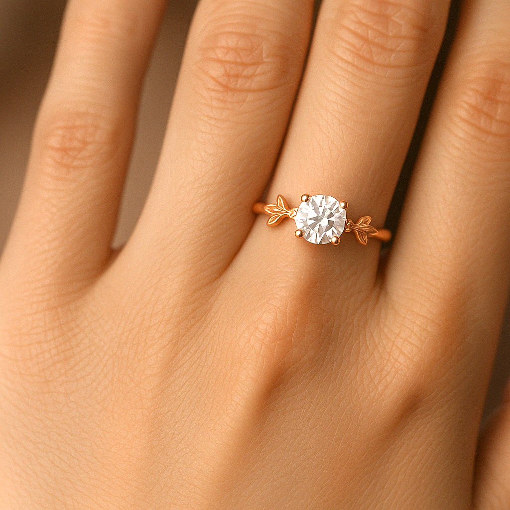 Floraison Diamond Engagement Ring