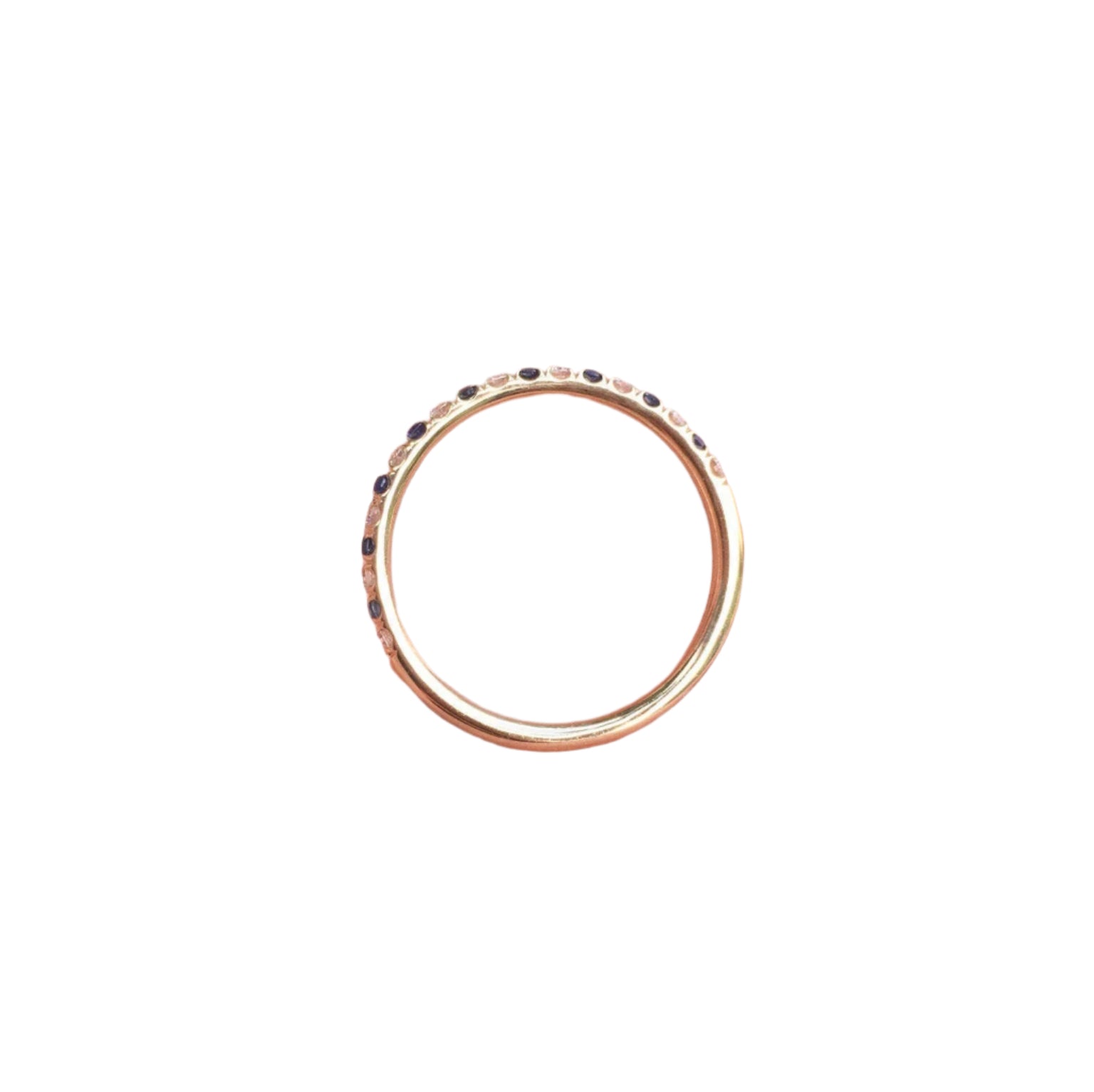 Bleu Éternel Sapphire & Diamond Band