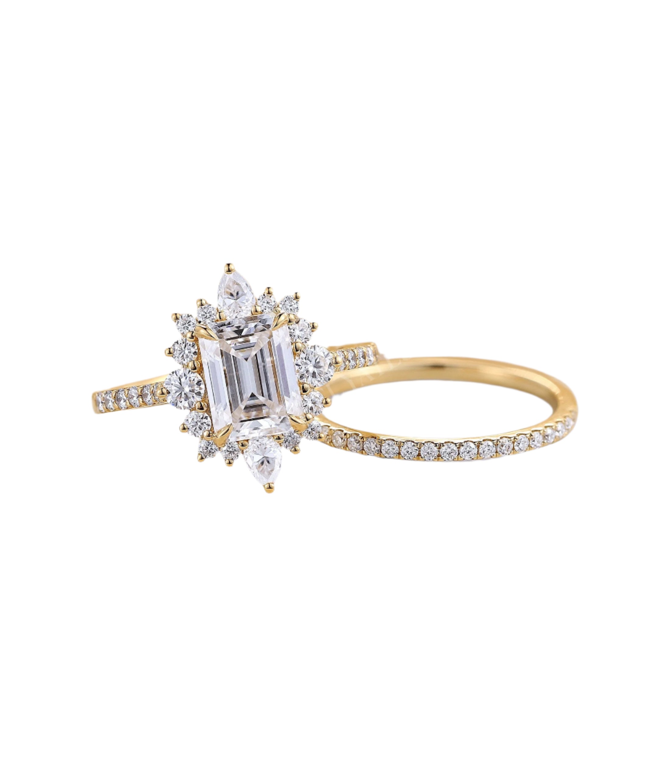 Bijou en Fleurs Ring Set
