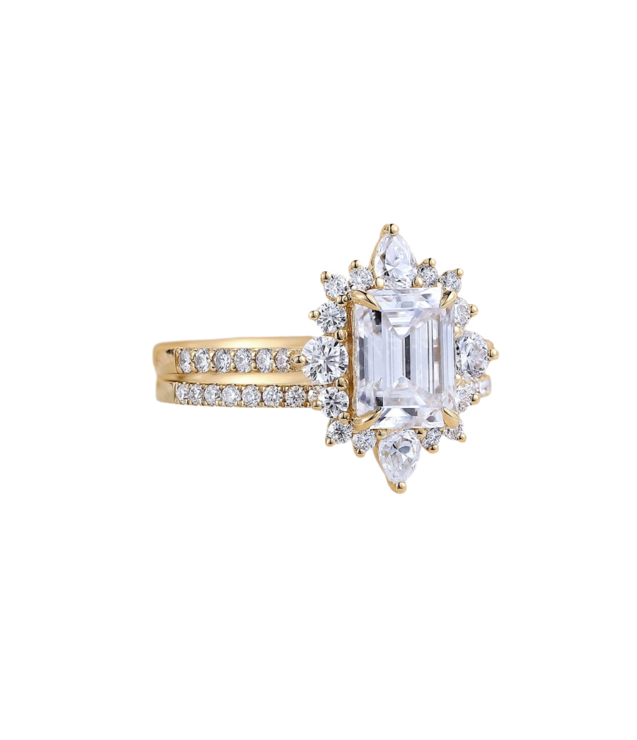 Bijou en Fleurs Ring Set