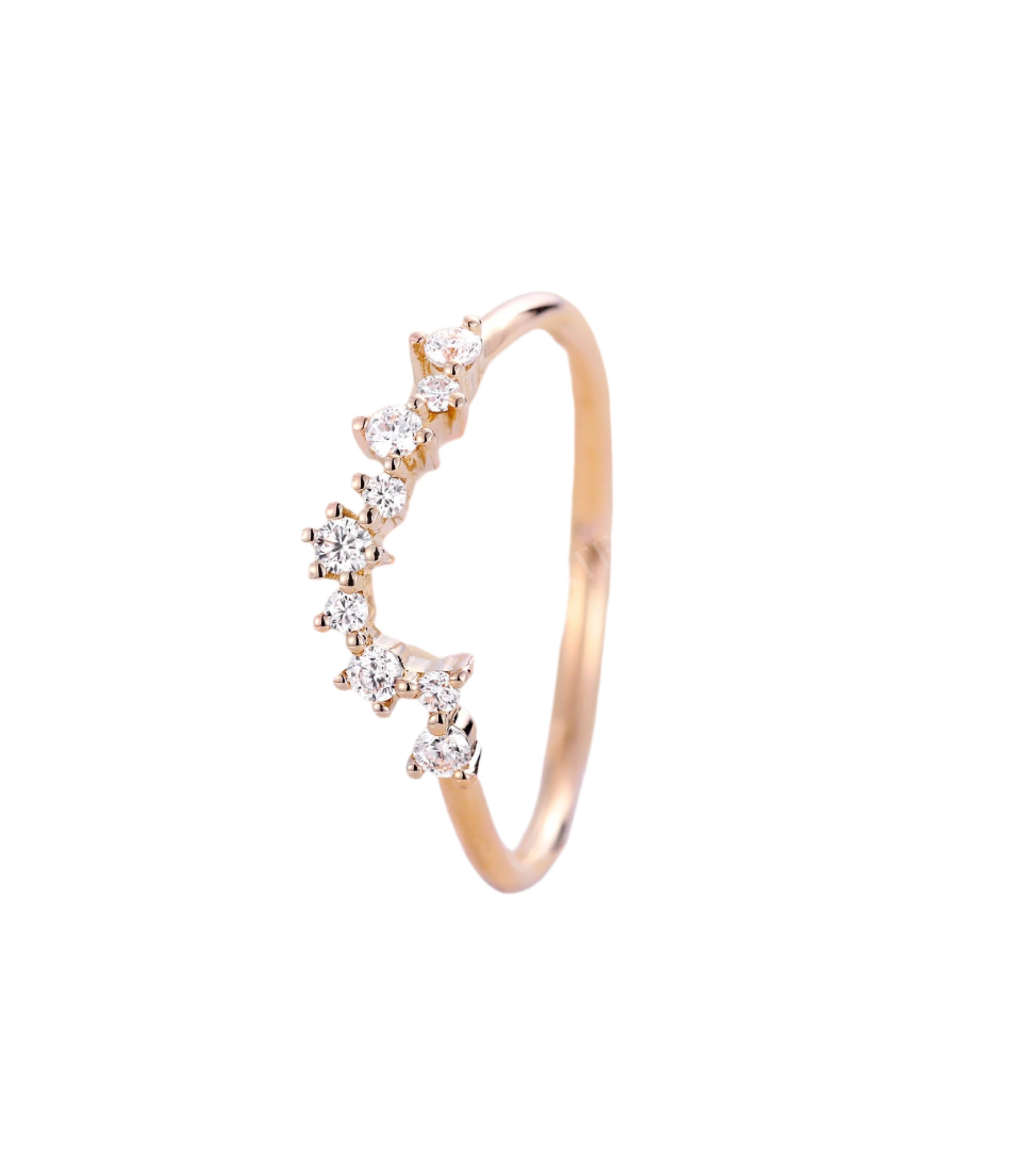 Lune Courbe Ring