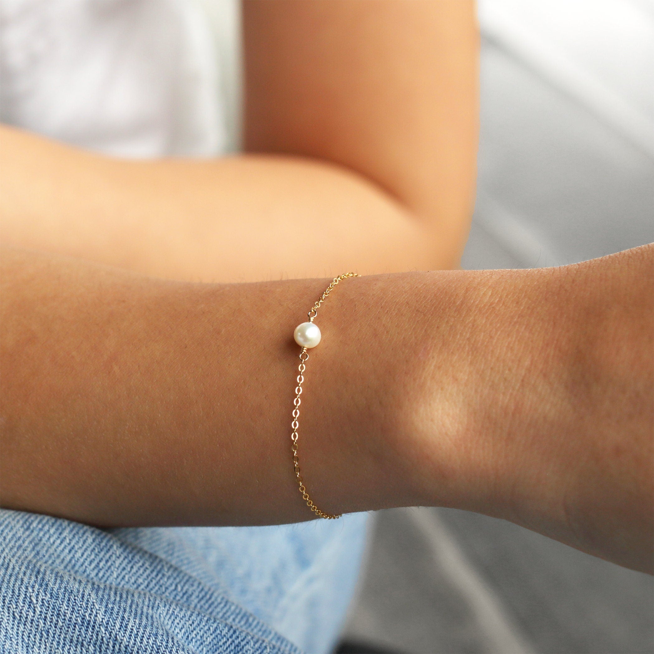 Perla Fine Pearl Bracelet