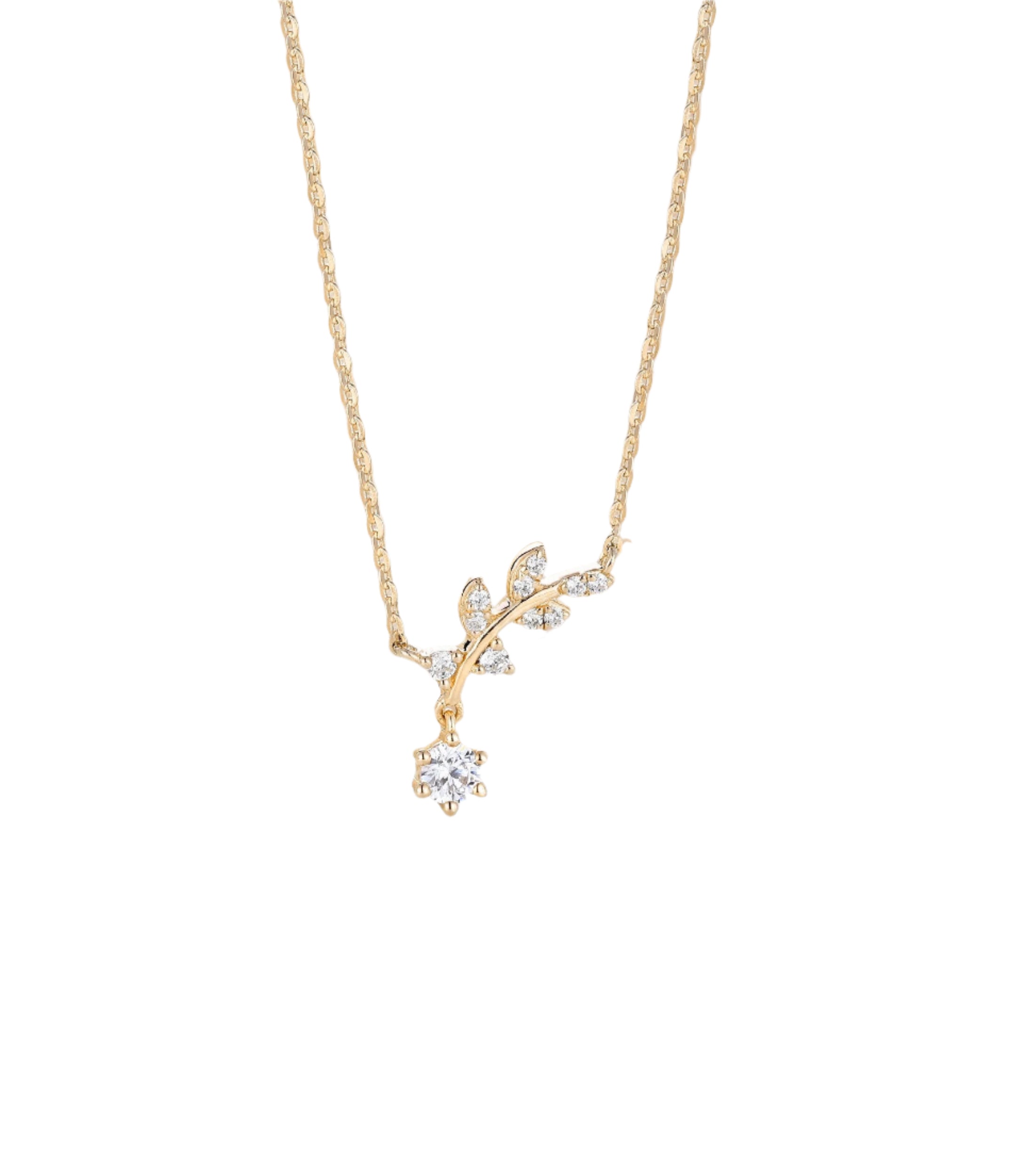 Feuille Élancée Necklace