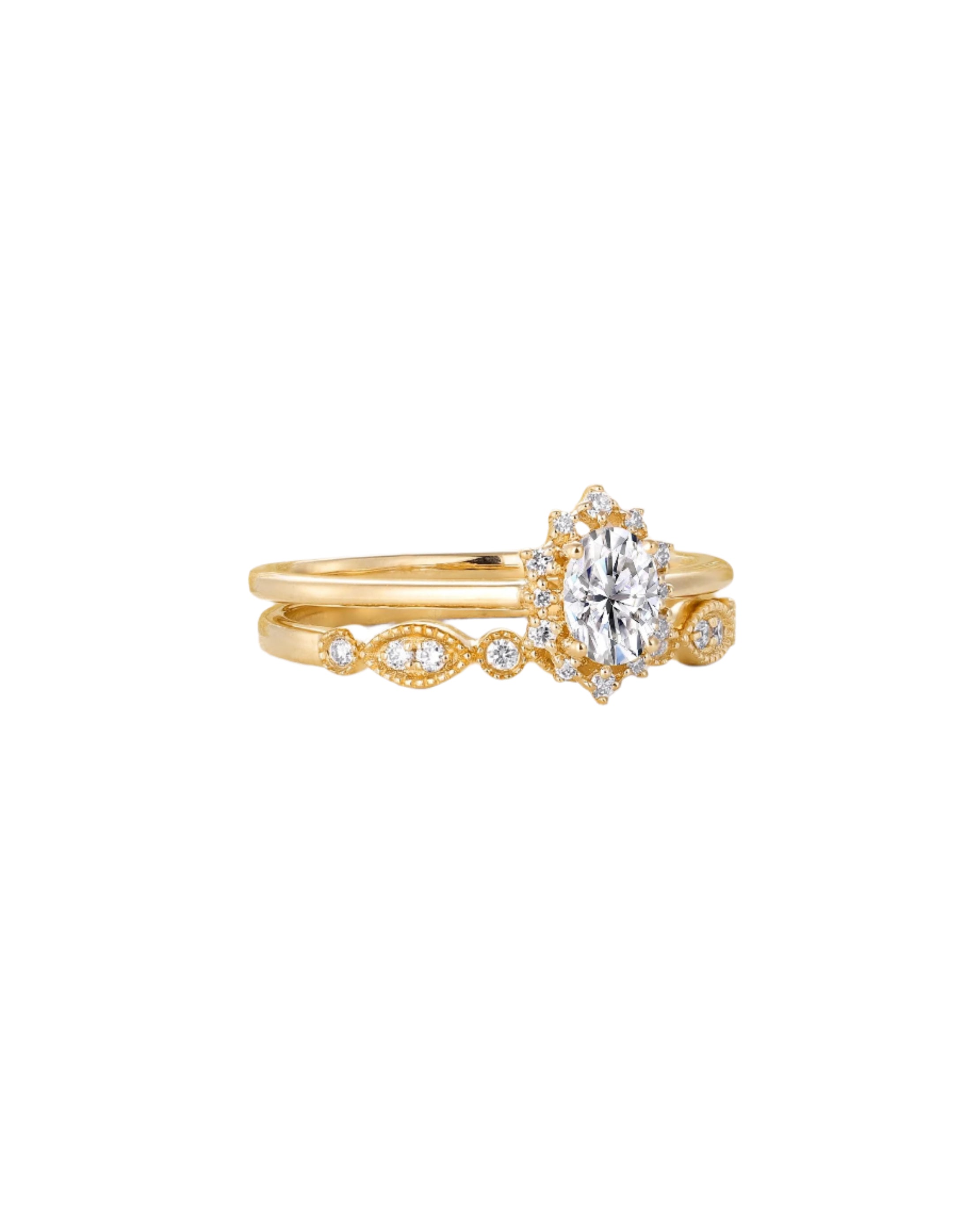 Couronne de Feu Ring Set
