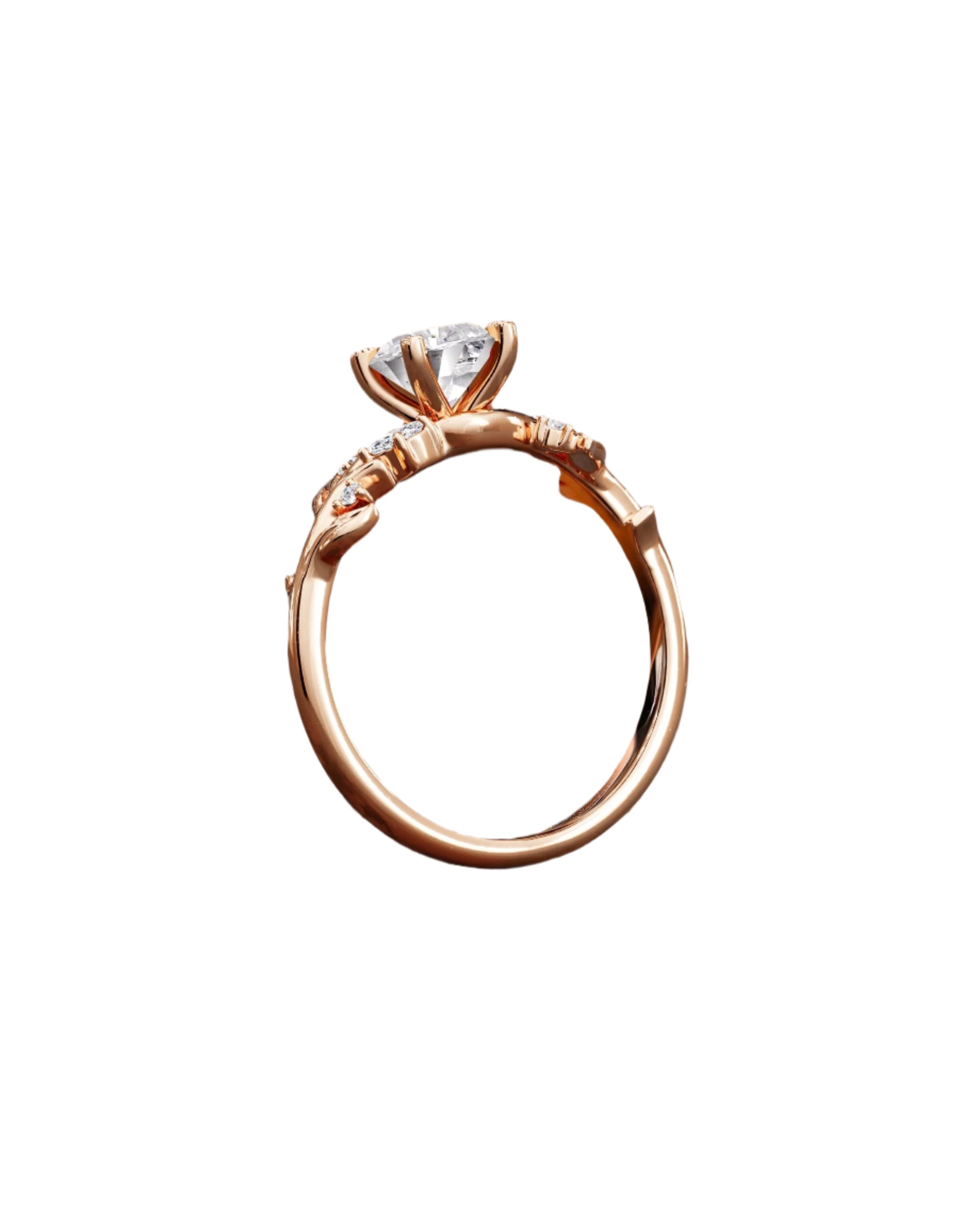 Floraison Diamond Engagement Ring