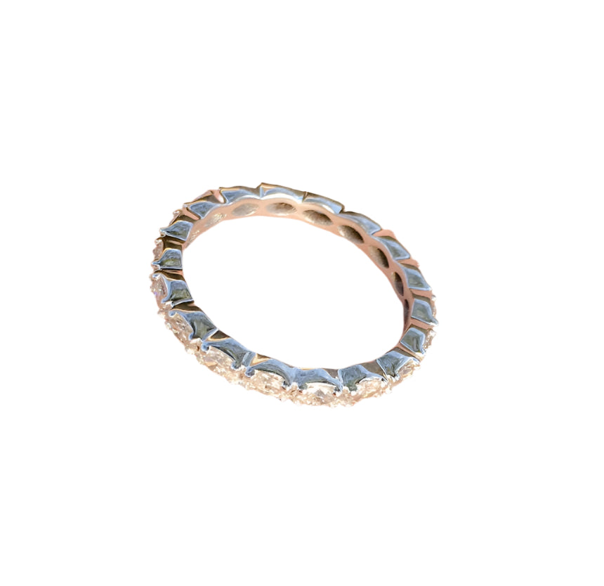 Lys Marquise Diamond Band