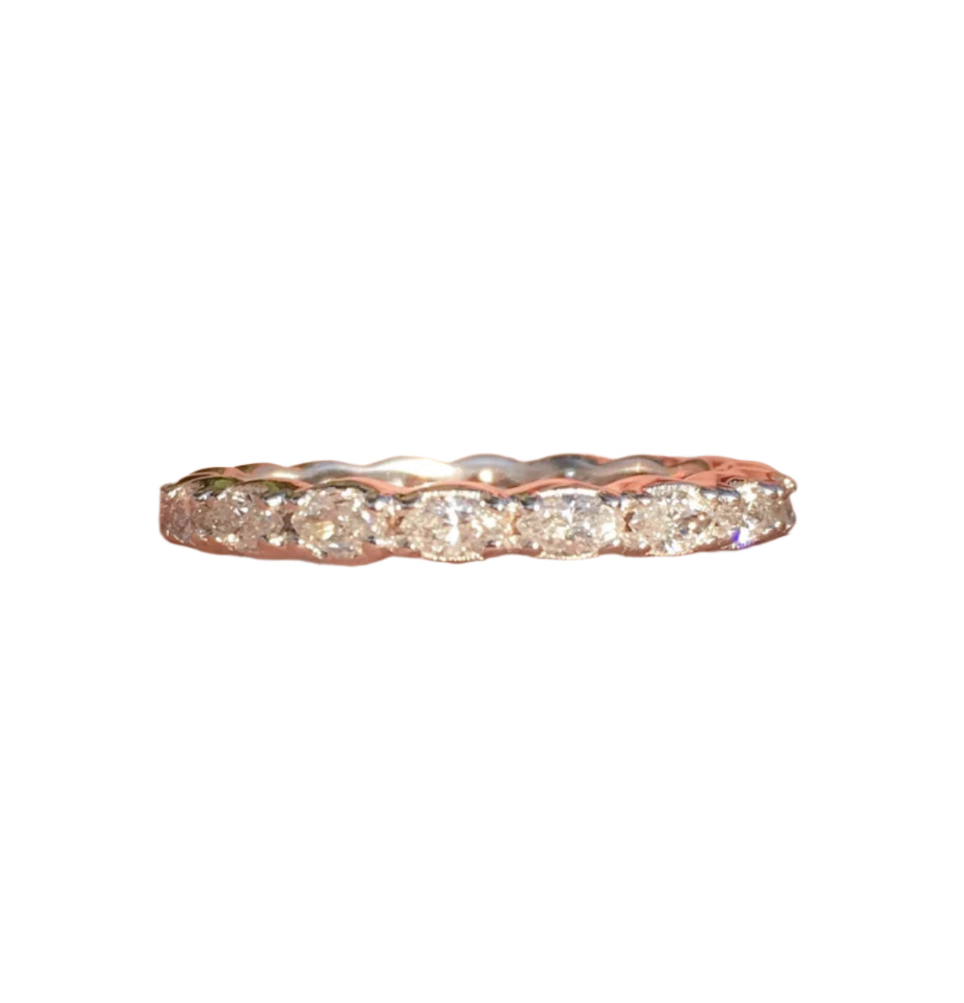 Lys Marquise Diamond Band