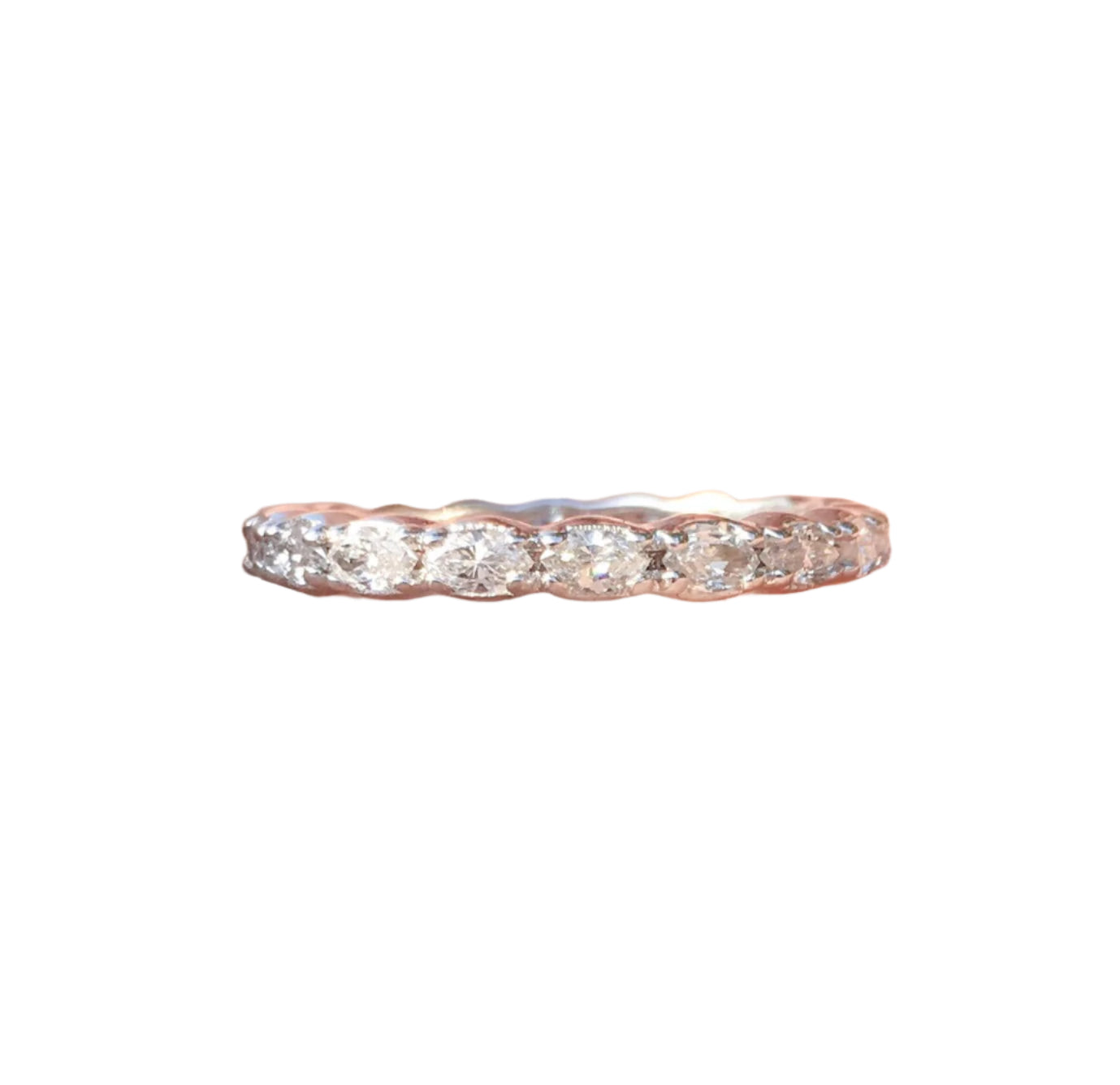 Lys Marquise Diamond Band