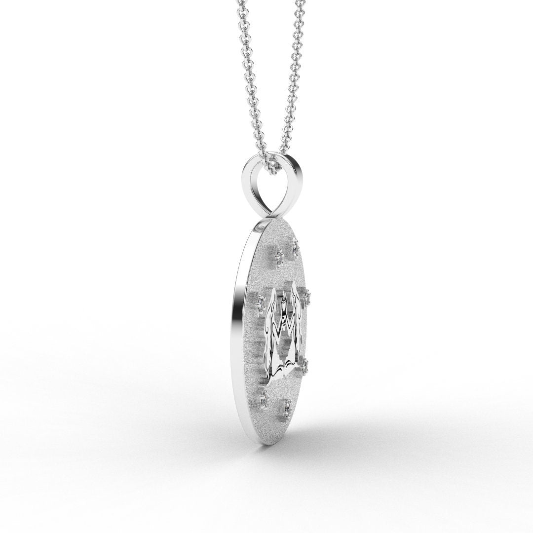 Gemini Zodiac Medallion Necklace
