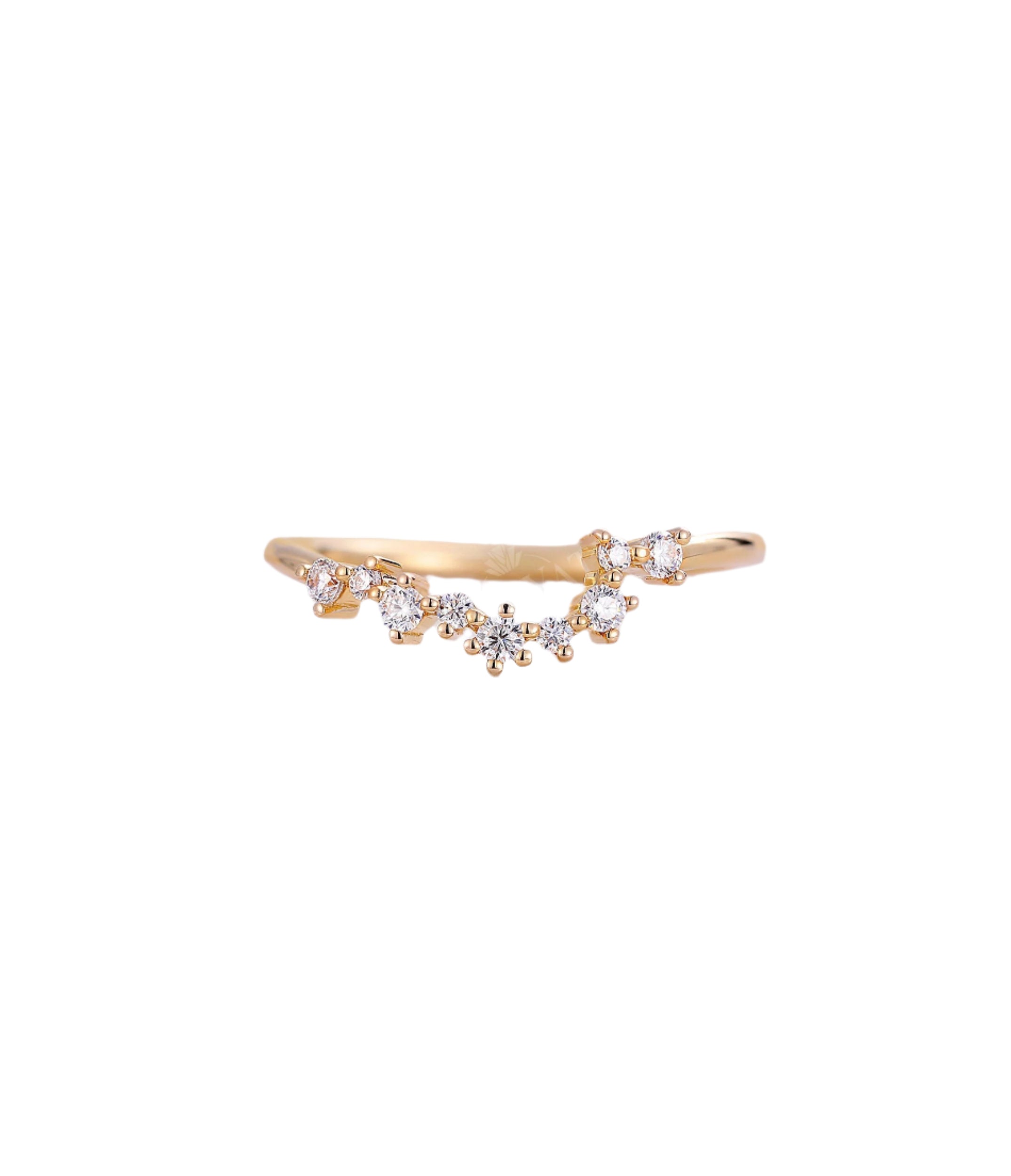 Lune Courbe Ring