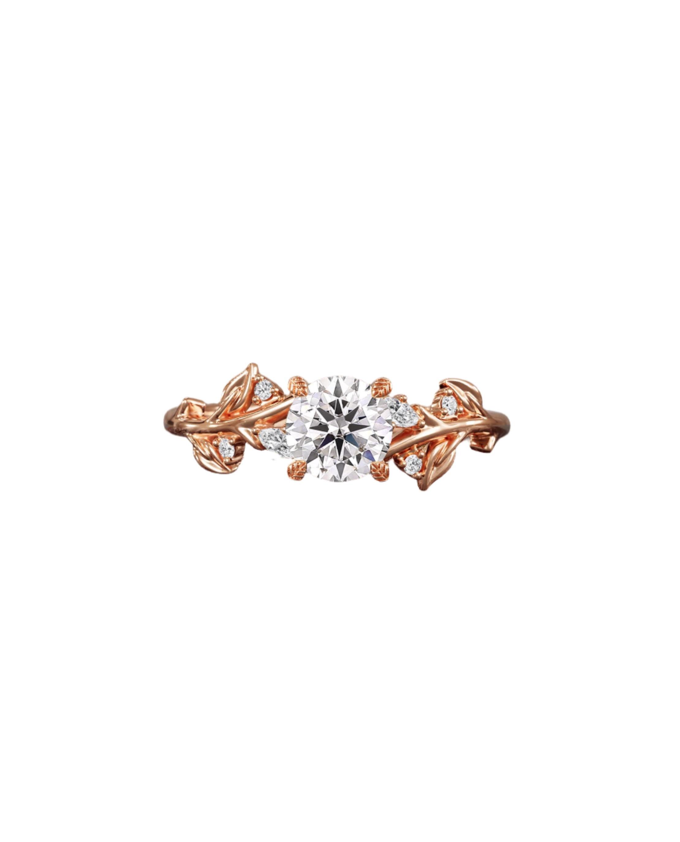 Floraison Diamond Engagement Ring