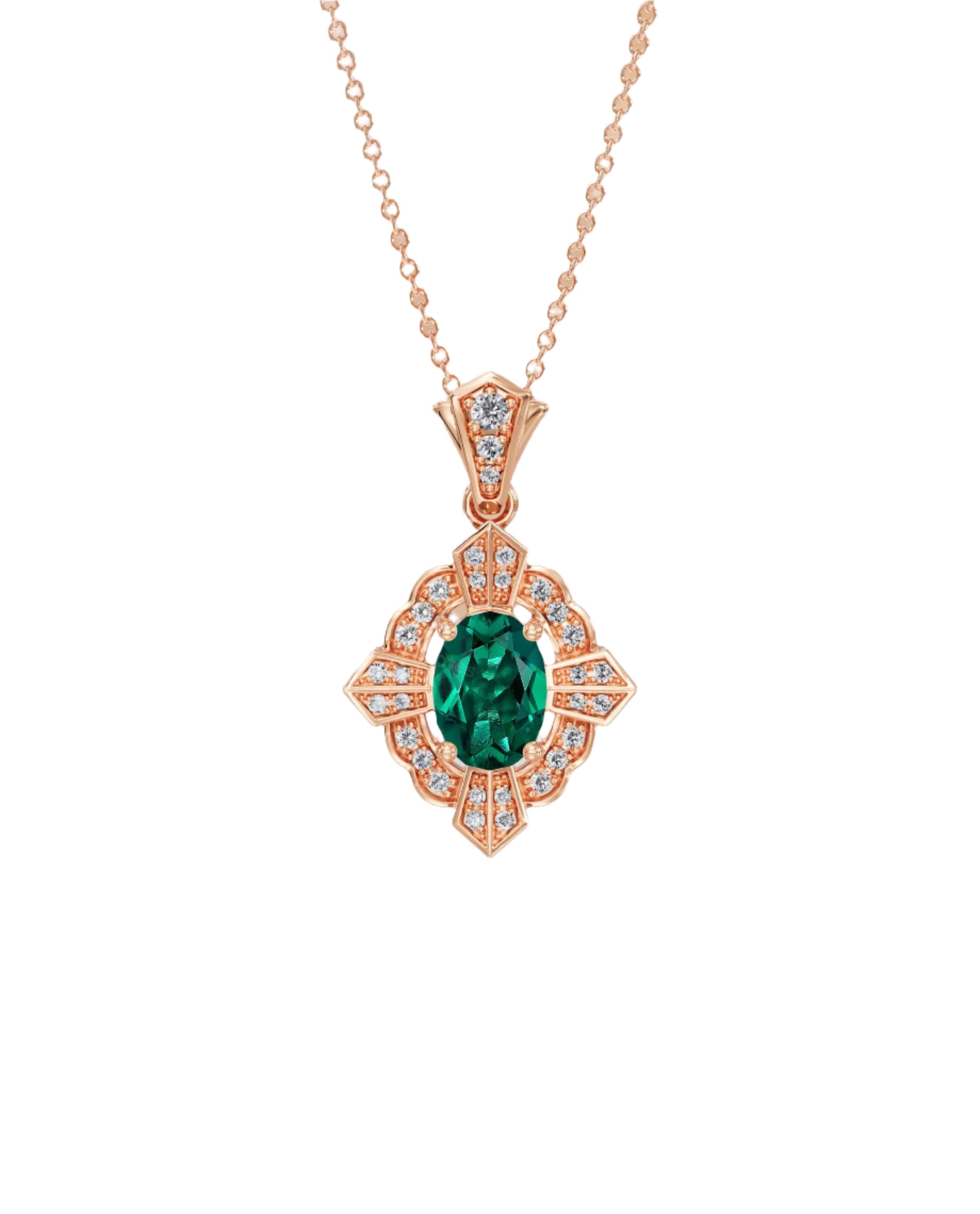 Émeraude Royale Necklace