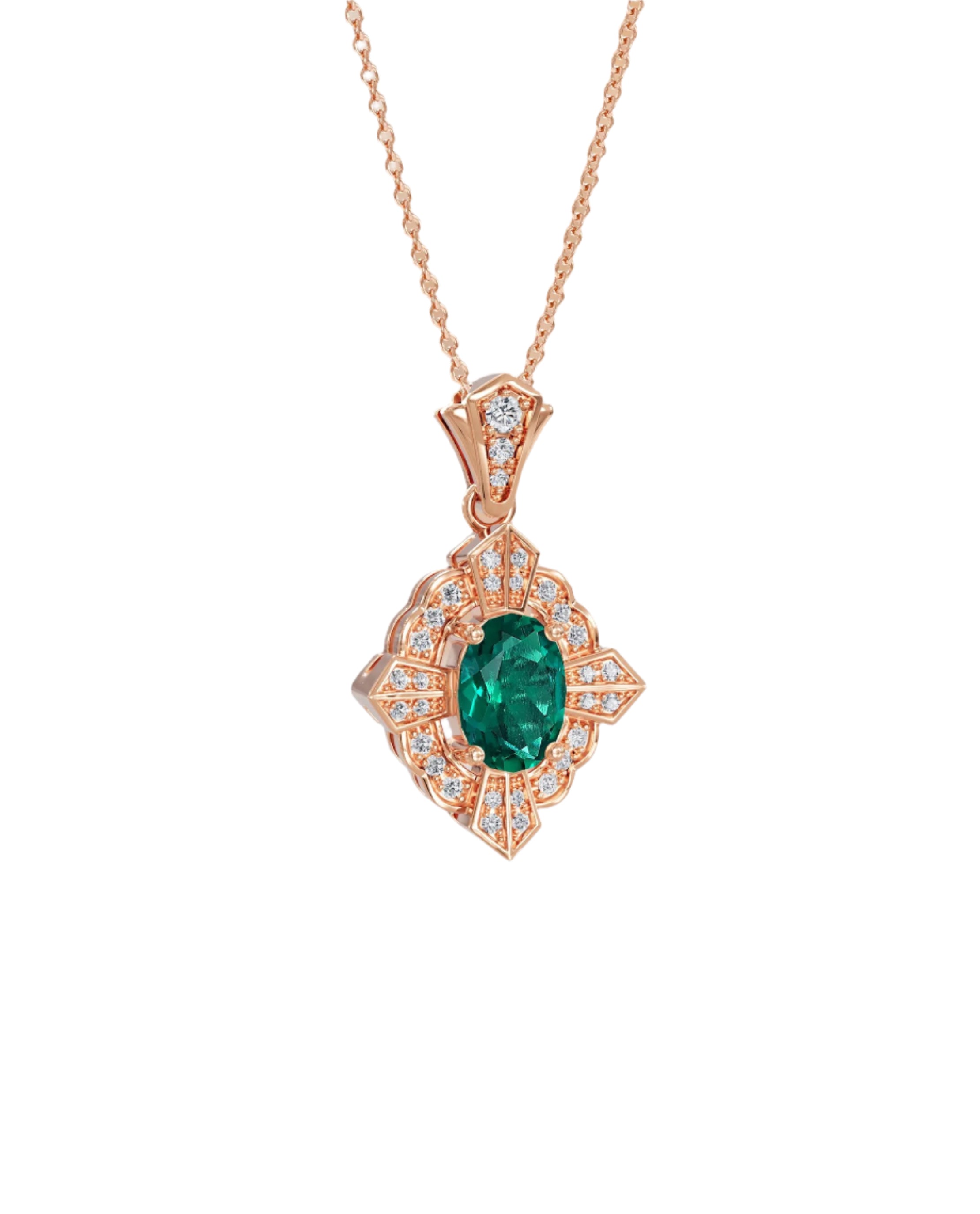 Émeraude Royale Necklace