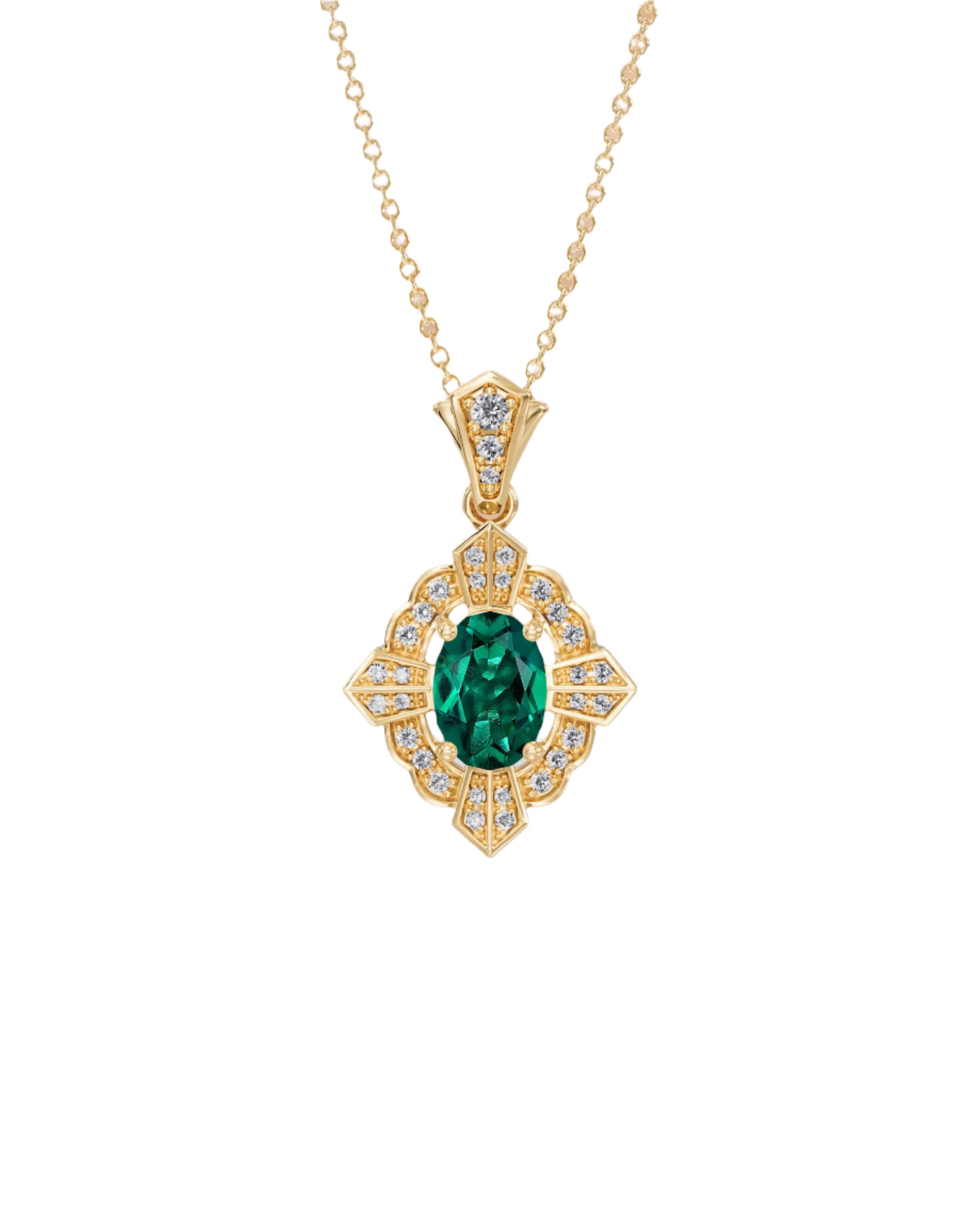Émeraude Royale Necklace