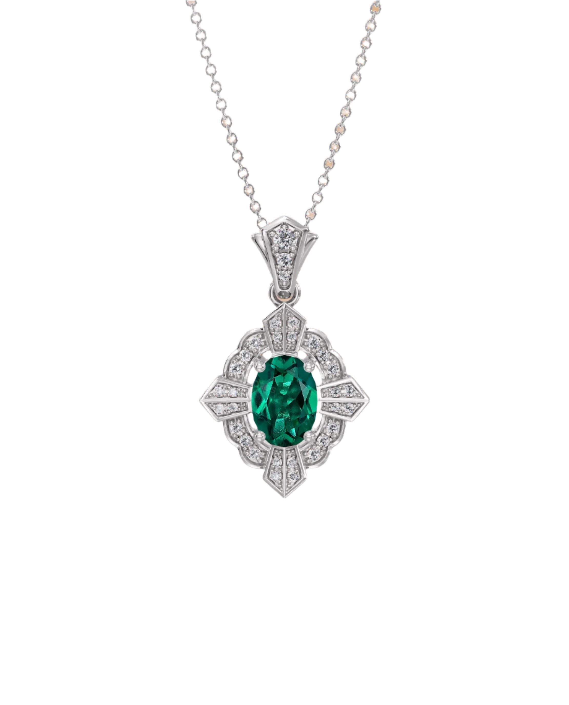 Émeraude Royale Necklace