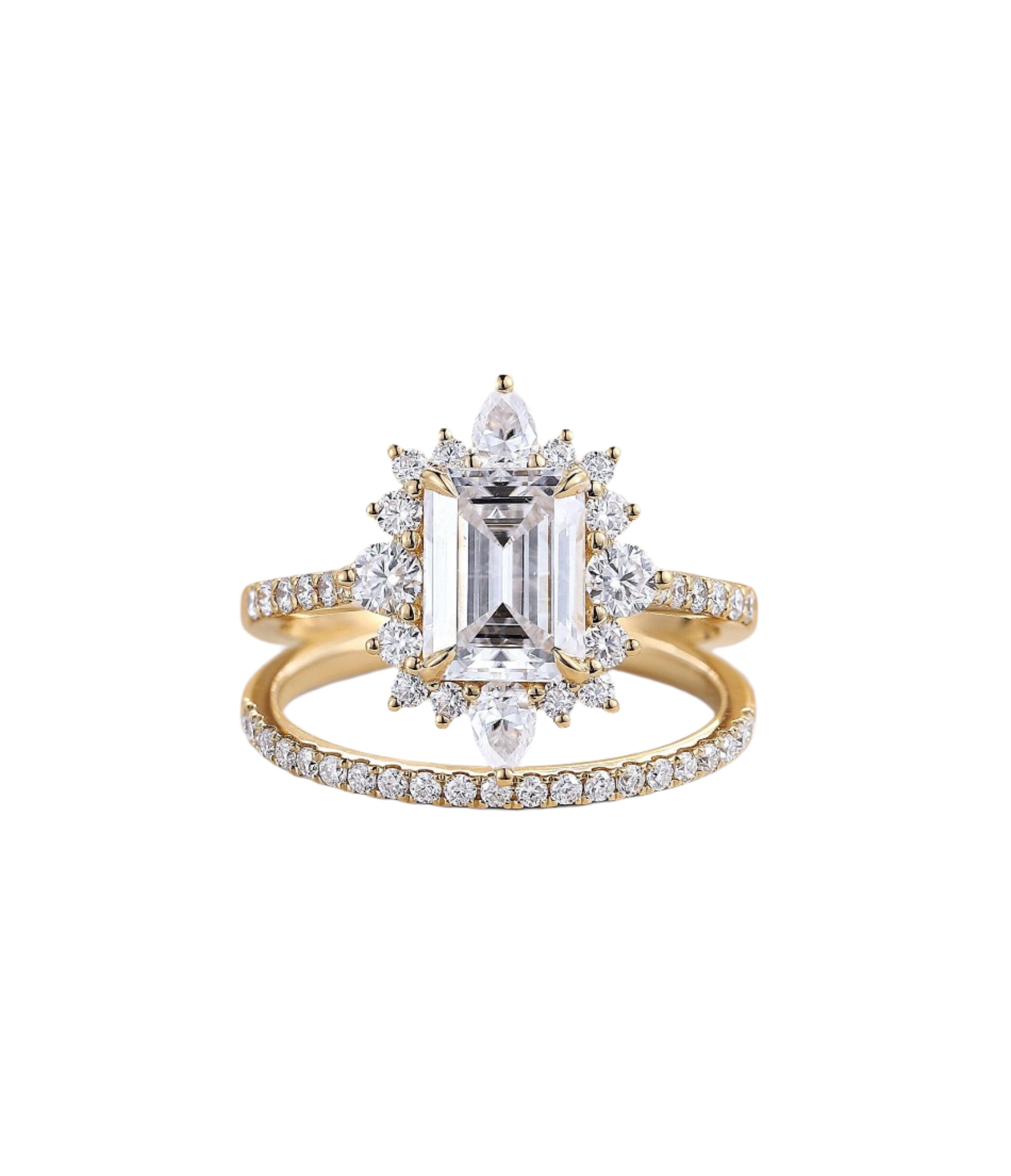 Bijou en Fleurs Ring Set